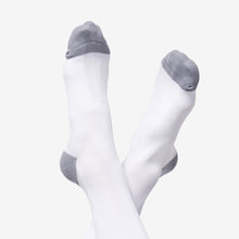 Load image into Gallery viewer, men's White 100% Awesome  - Compression Socks
