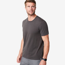 Load image into Gallery viewer, men's Charcoal Super Soft - Shortsleeve Underscrub
