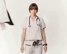 Load image into Gallery viewer, women's Logo Embossed Crew Sweatshirt
