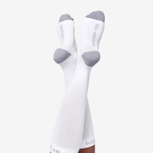 Load image into Gallery viewer, women's White 100% Awesome - Compression Socks
