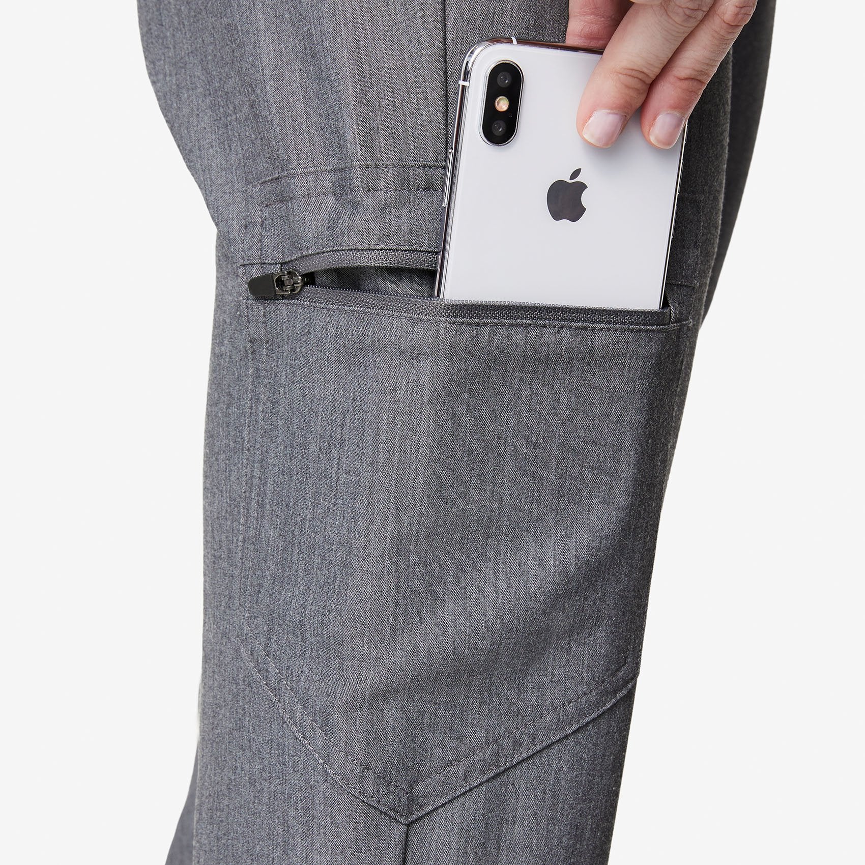women's Graphite Zamora - Petite Jogger Scrub Pants
